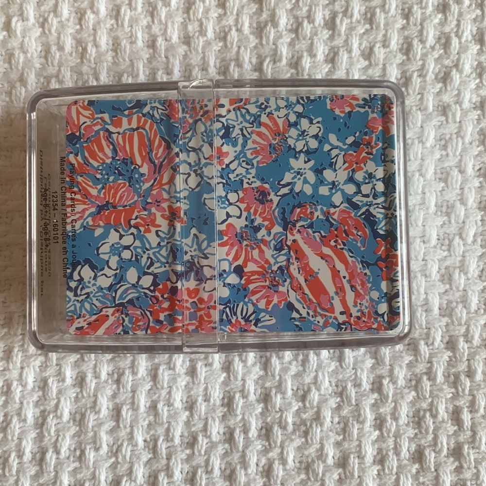 RARE!! Lilly Pulitzer Playing Cards GWP